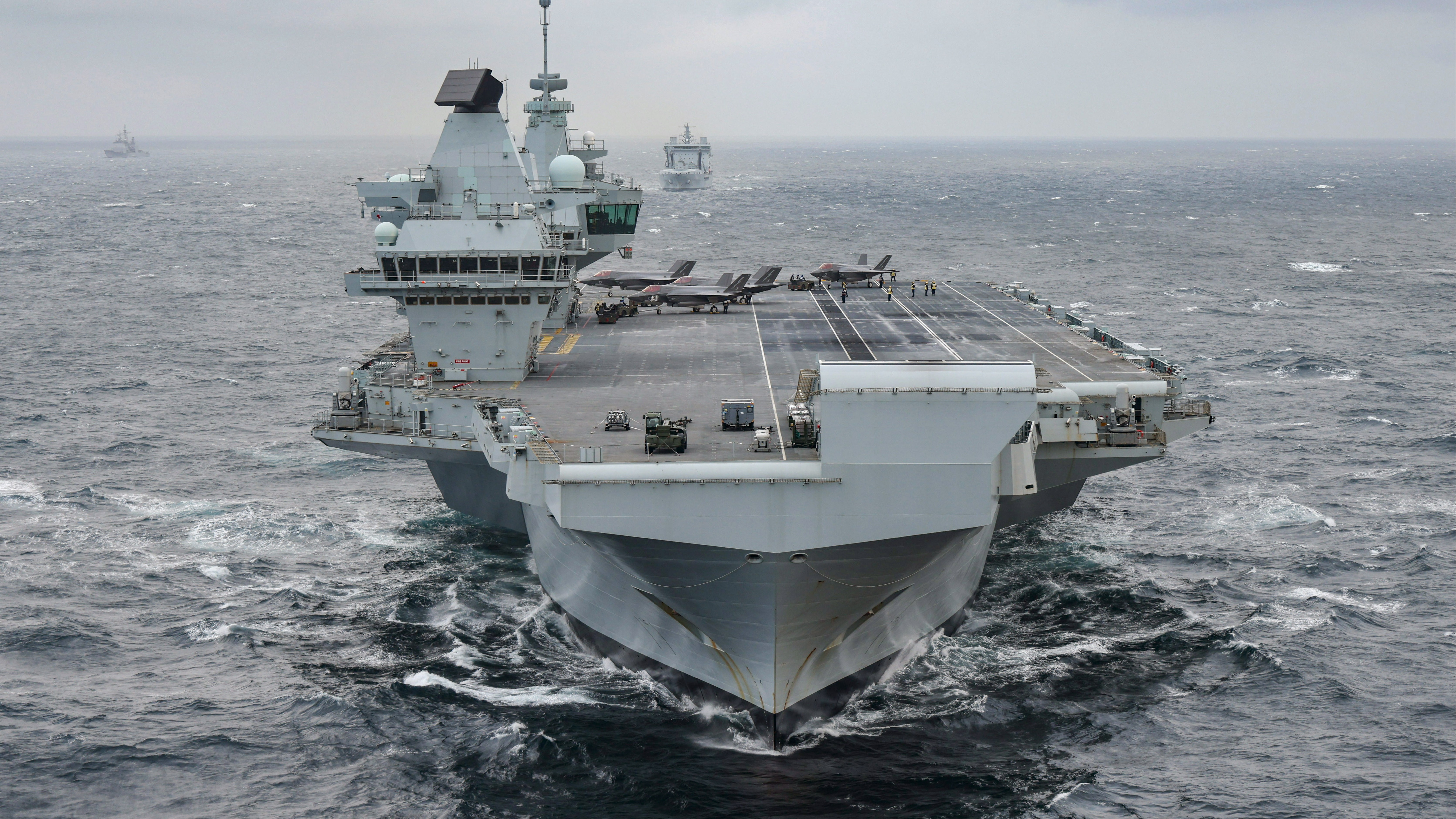 HMS Prince of Wales in Rare Indo-Pacific Deployment Amid Rising Tensions 3 We mean business': HMS Prince of Wales sets off for Indo-Pacific deployment | ITV News
