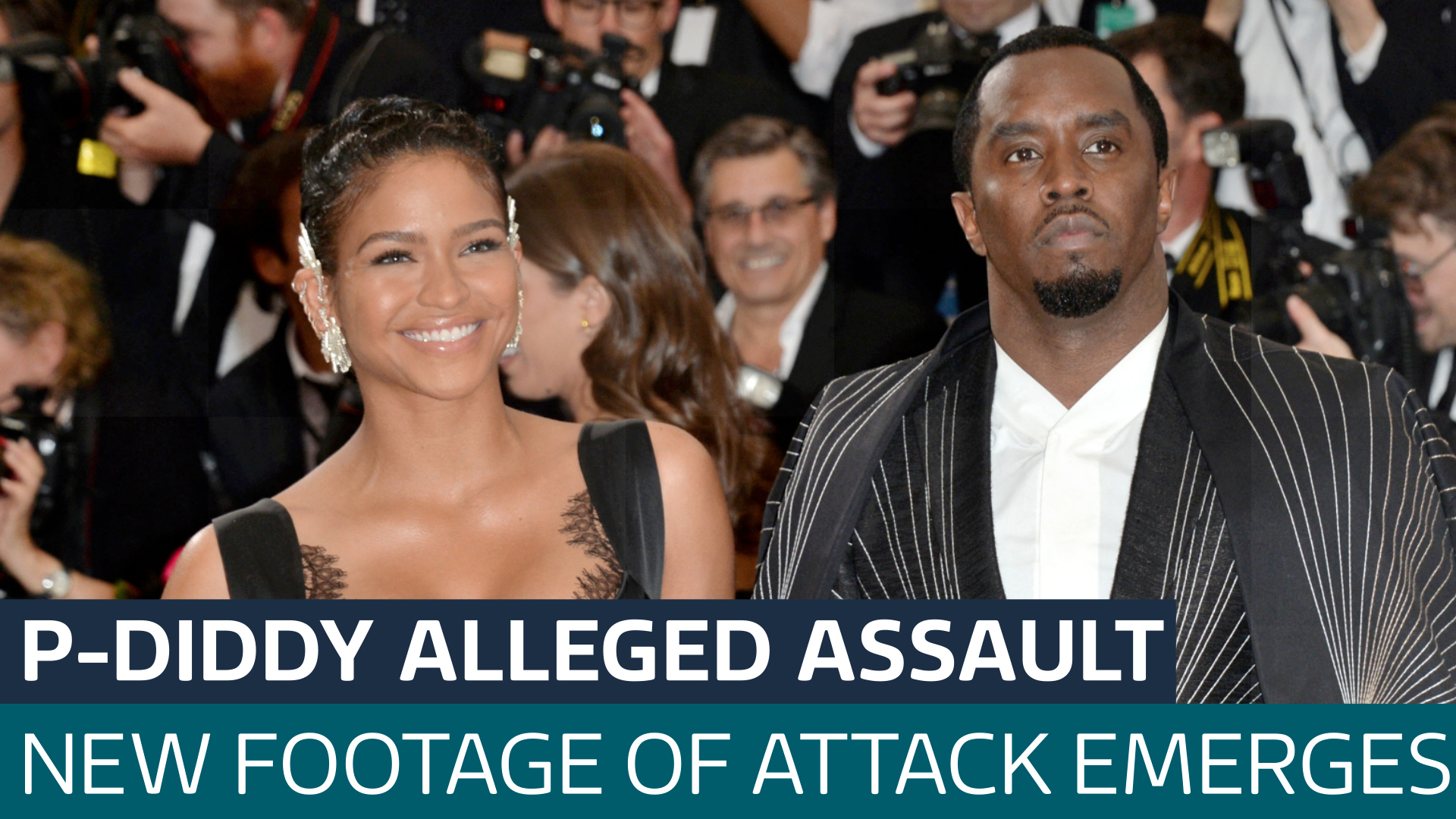 New footage released appearing to show alleged assault by rapper P ...