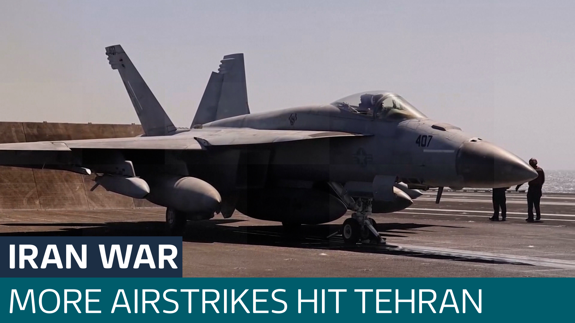 More smoke seen in Tehran after Trump says war against Iran will be over 'very soon' - Latest From ITV News