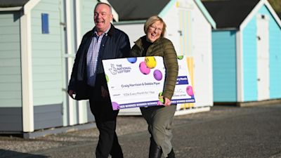ANGLIA 091222 LOTTO WIN NATIONAL LOTTERY