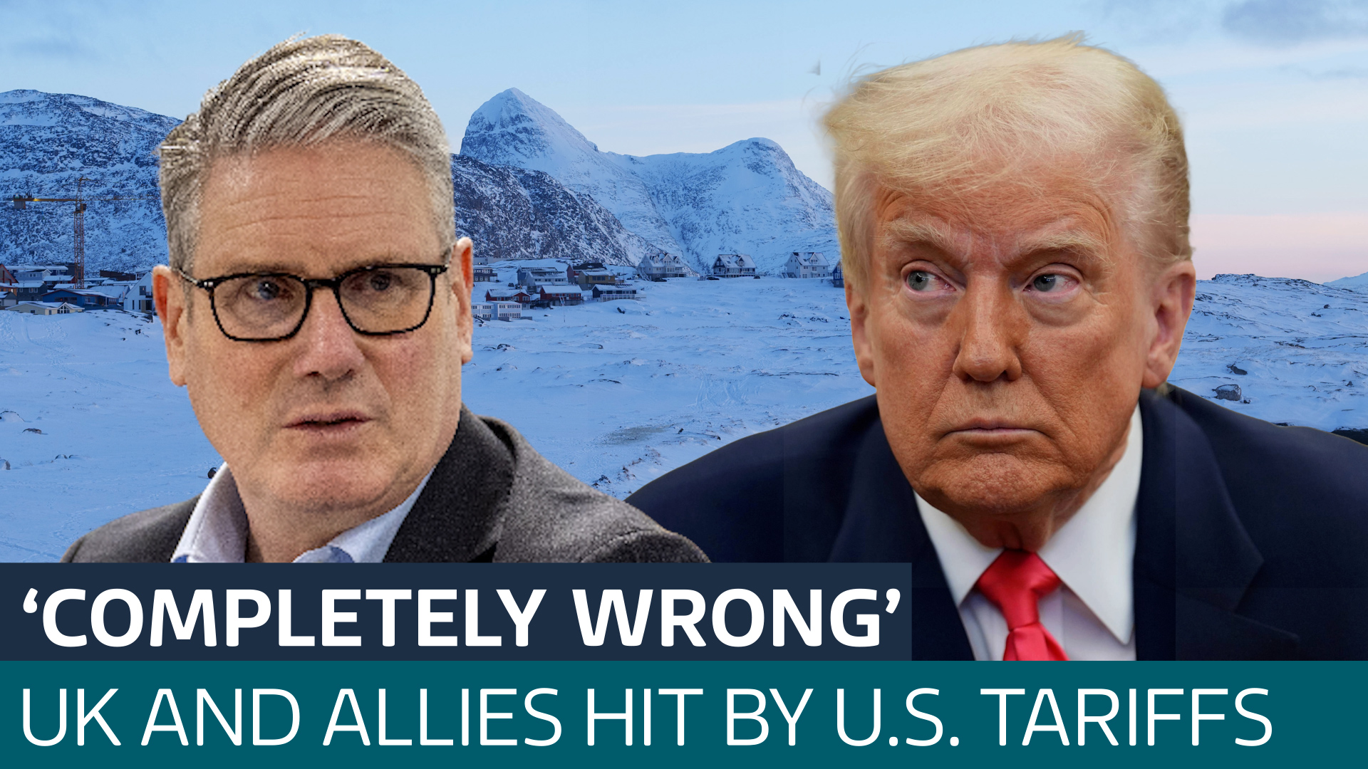 Starmer calls Trump over plan to impose 10% tariffs over their support for Greenland - Latest From ITV News