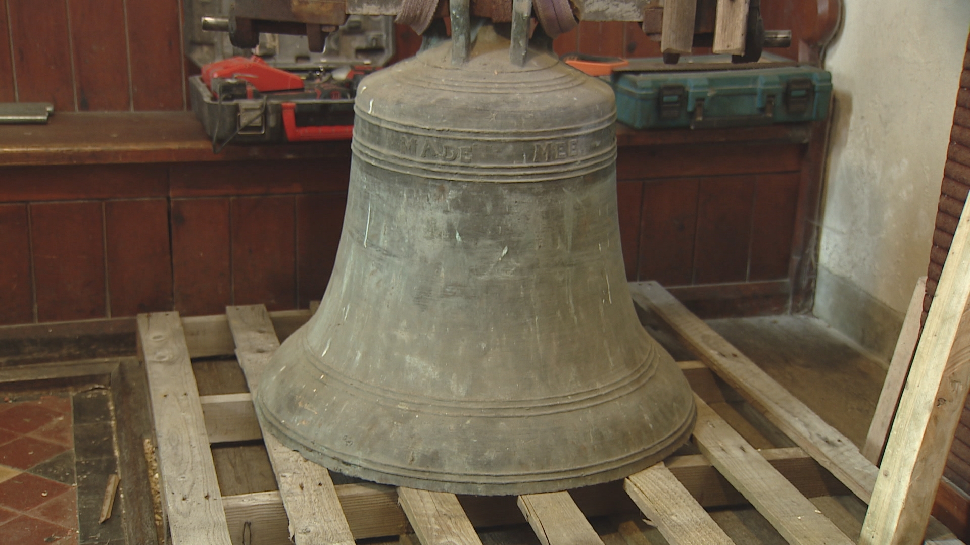 Church bells in Catalan town chime again after residents' pot