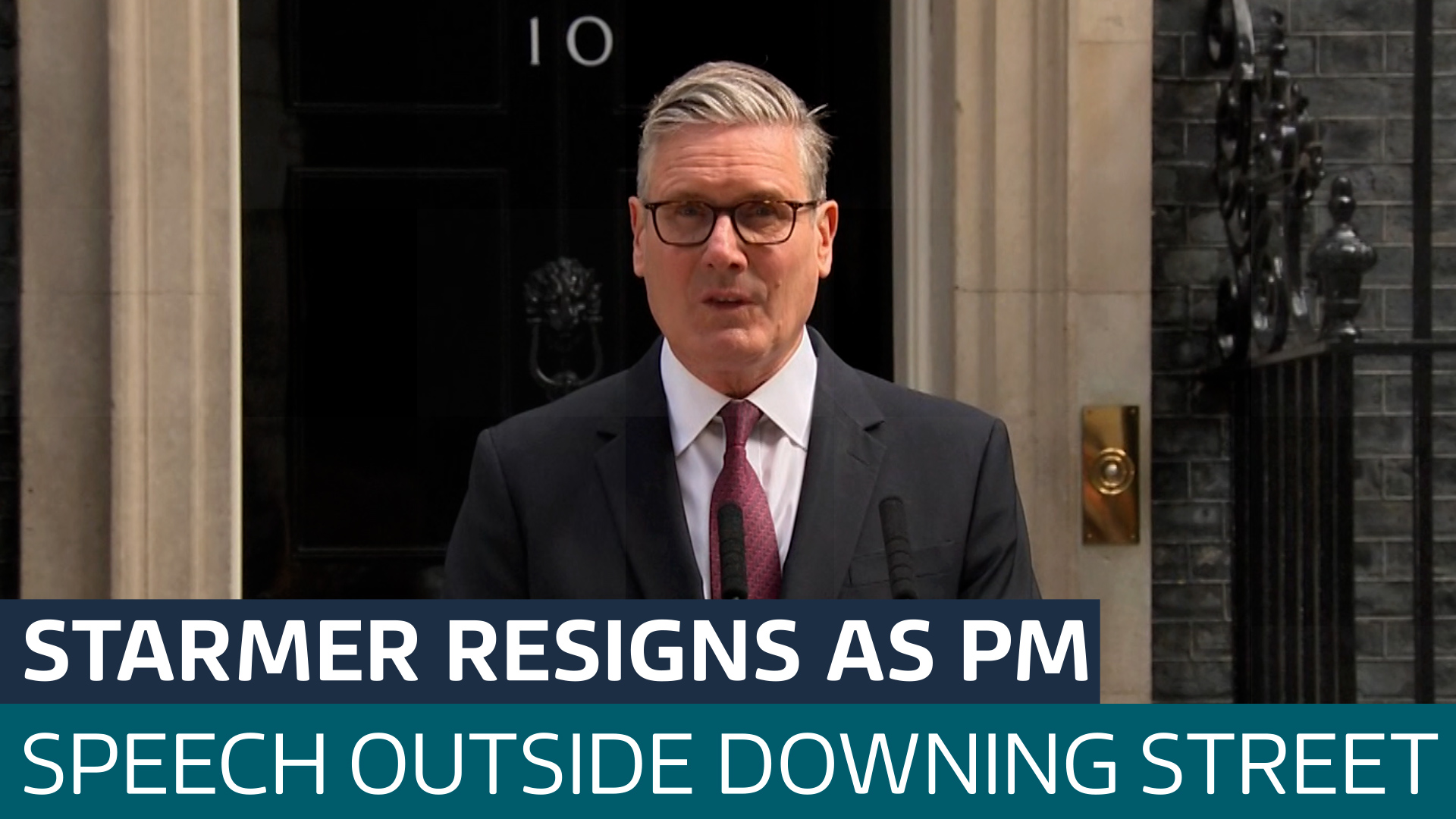 Watch Prime Minister Sir Keir Starmer's resignation speech