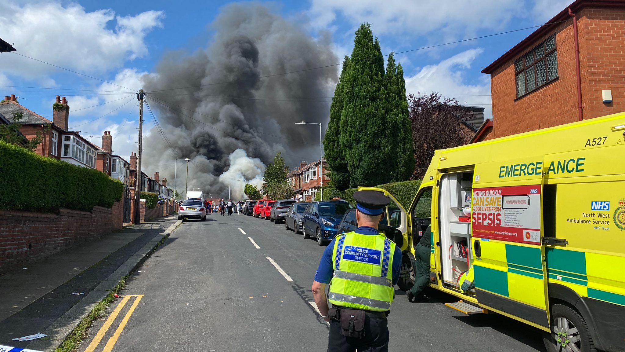 Huge emergency response as fire breaks out at Bolton School ITV News