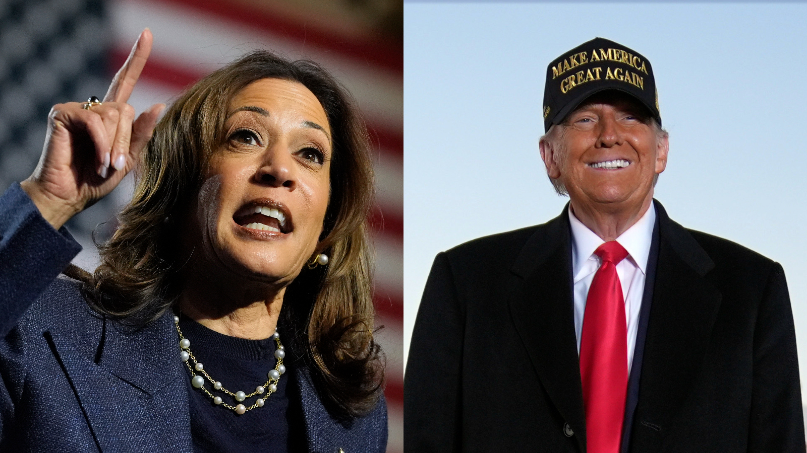 Harris and Trump make final push to US voters before election day ITV