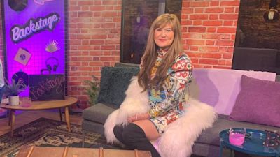 ITV Wales/Backstage photo of fashion designer