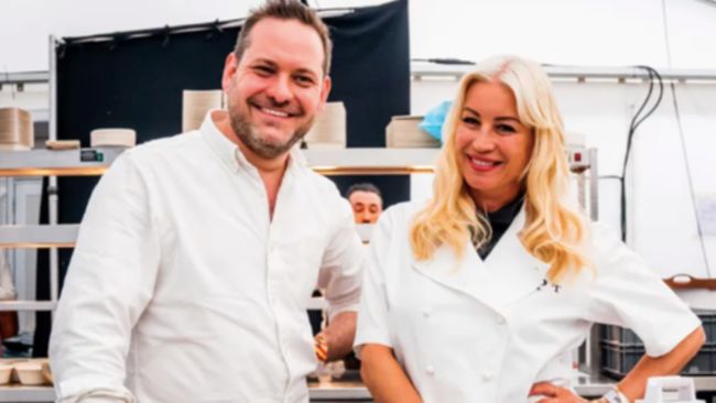 Denise Van Outen and Tristan Welch appeared together on ITV’s Cooking With The Stars.
Credit: PA