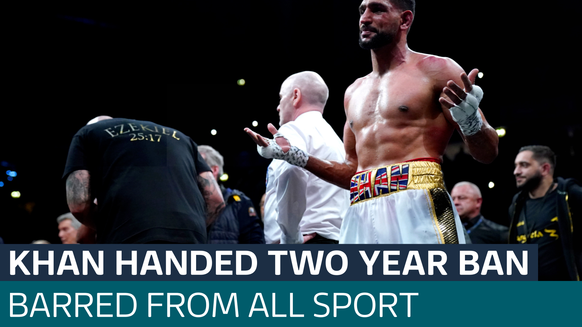 Former boxing champion Amir Khan given two-year ban from all sport for ...