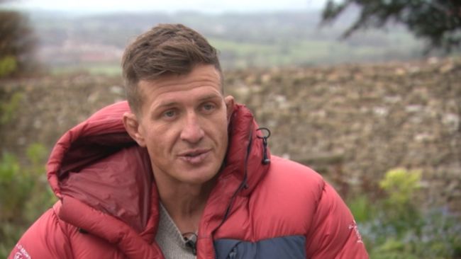 Ed Jackson injured his spinal cord five years ago but is still climbing mountains