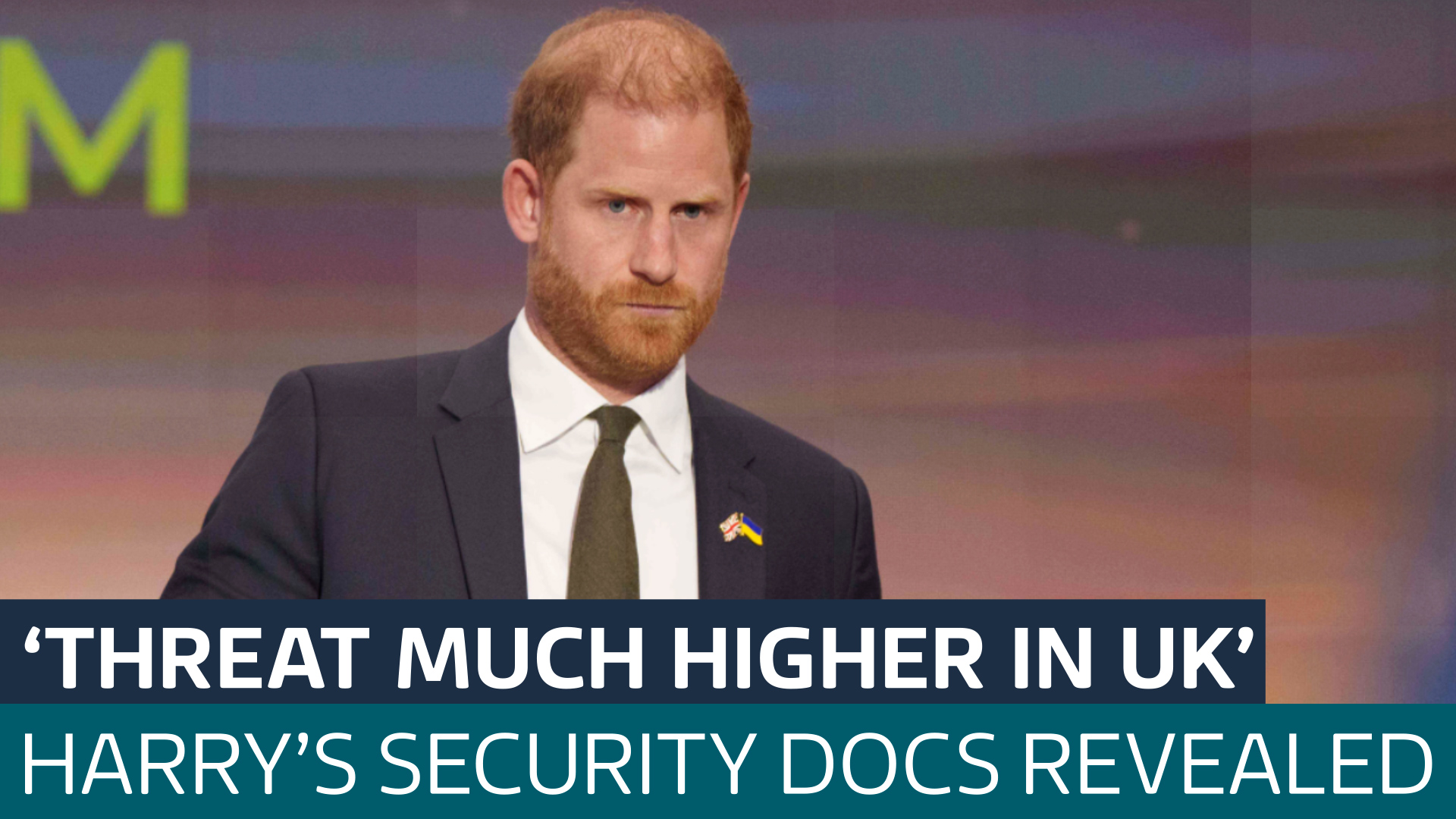 Harry faces 'elevated' risk from terror plots when in UK, security report seen by ITV News reveals