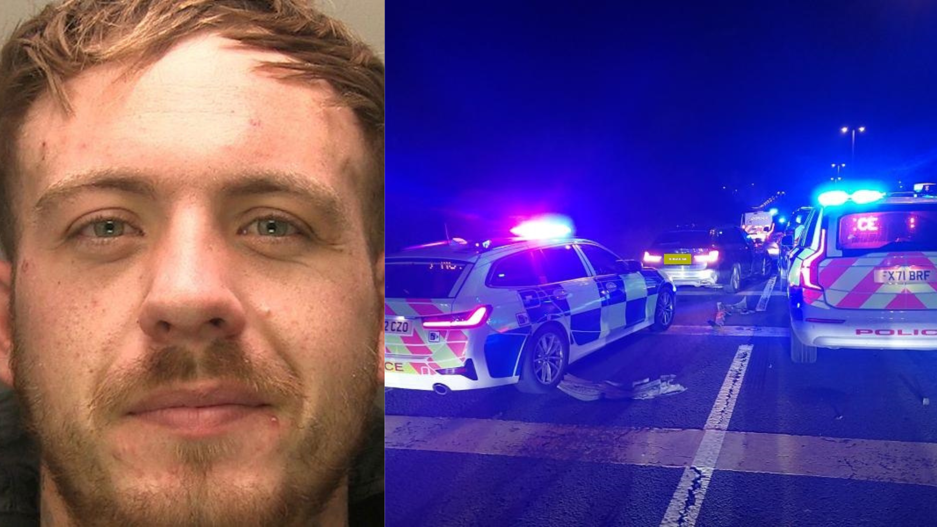 Thief rammed police cars in boss's stolen pickup during 115mph chase ...
