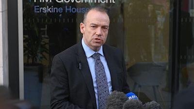 Northern Ireland Secretary Chris Heaton-Harris. Pic Presseye