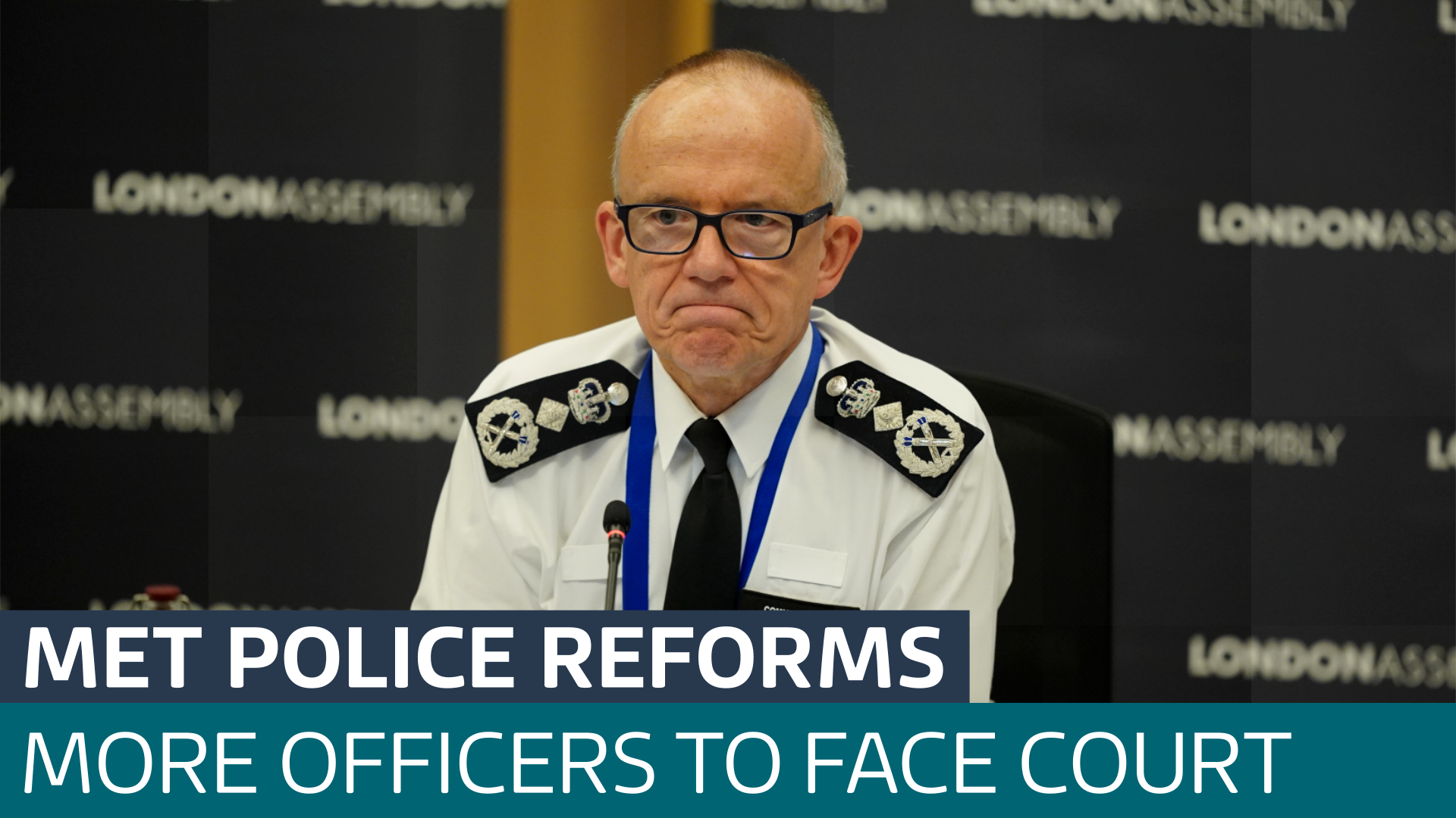 Met Police Commissioner admits several officers will appear in court ...