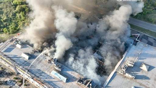 Russian attacks on Ukraine kill two people a day after deadly shopping mall strike