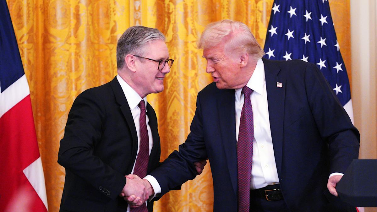 US-UK trade deal is 'full and comprehensive', says President Trump ...