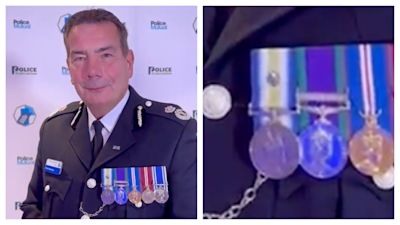SCREEN SHOT TAKEN FROM POLICE FEDERATION VIDEO ON TWITTER