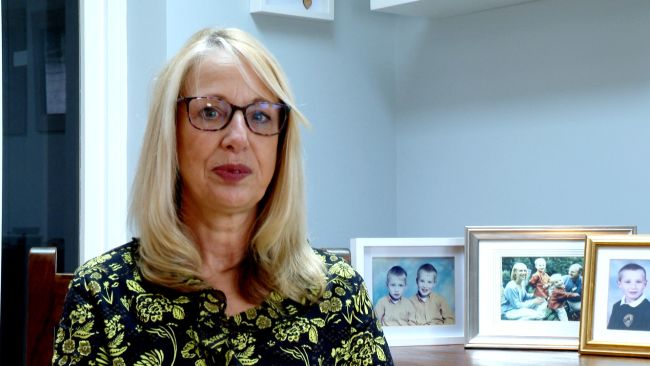 Karen Harrison, whose twin sons suffered from ALD.
Credit: ITV News Anglia