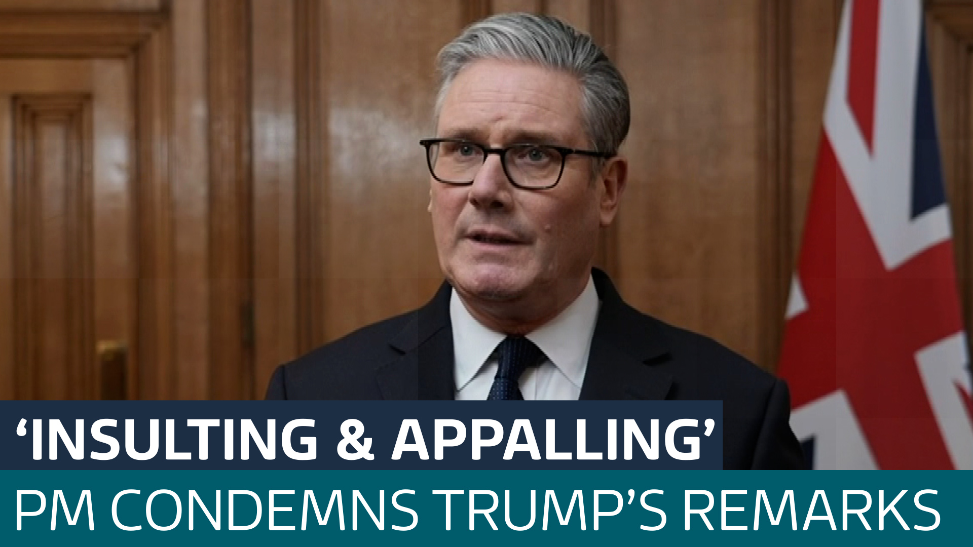 Starmer calls Trump's remarks on Afghanistan 'appalling' and suggests he should apologise - Latest From ITV News