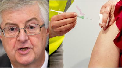 180121 Mark Drakeford vaccine