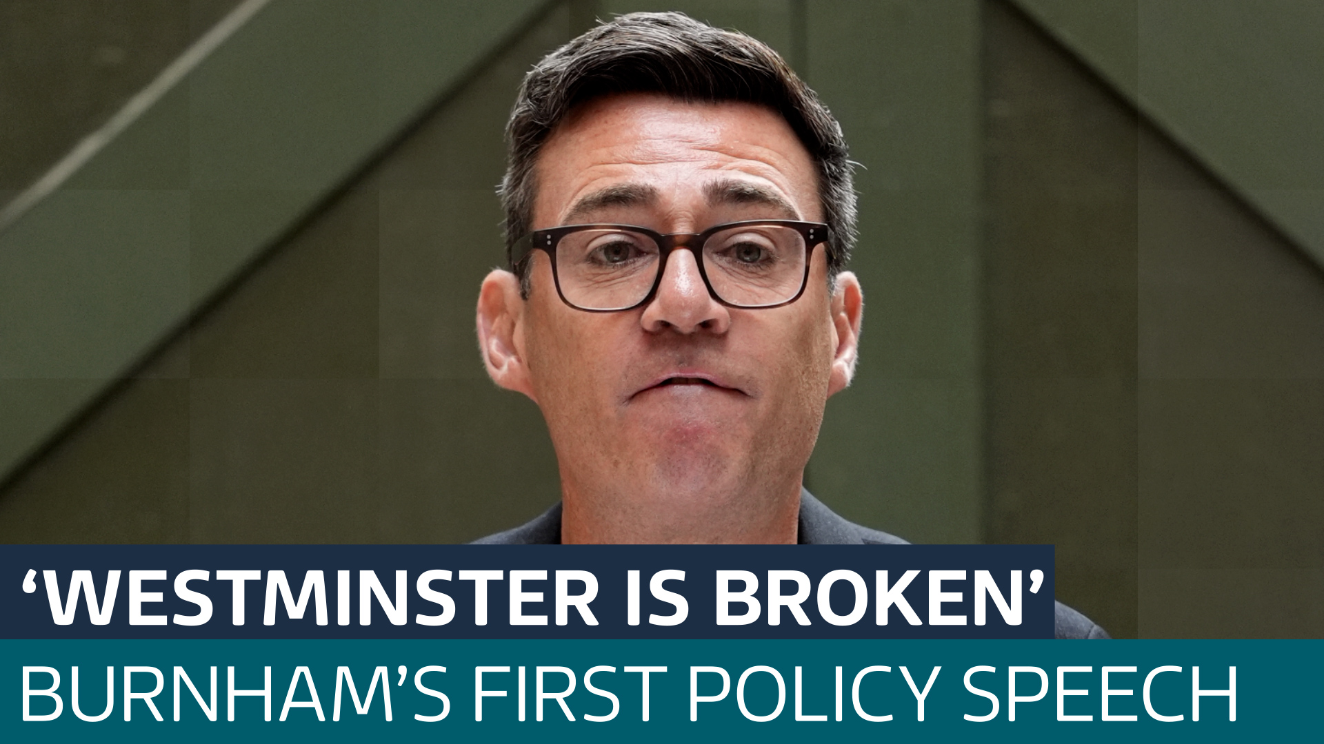 Andy Burnham announces plans for 'Number 10 North' in first major speech