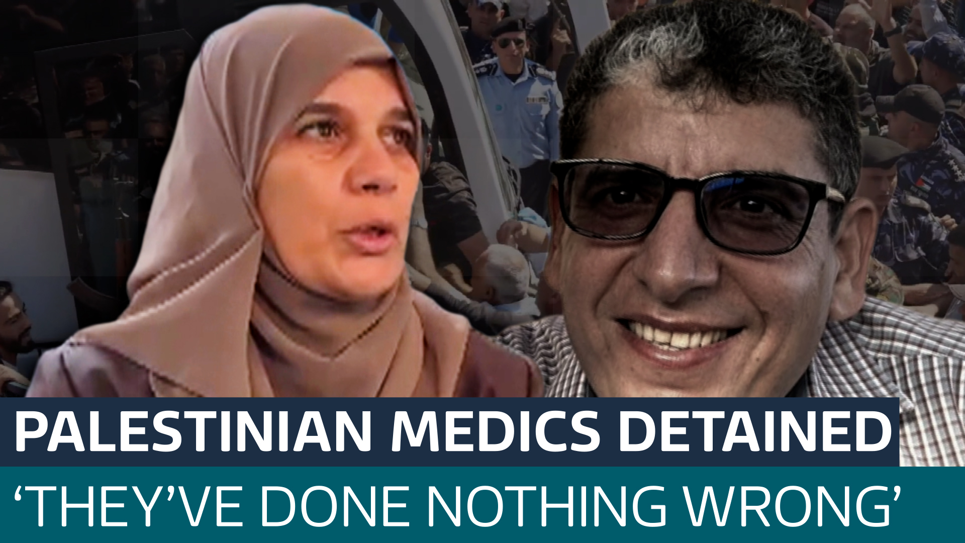 Around 90 Palestinian medics detained by Israel without charge - Latest From ITV News