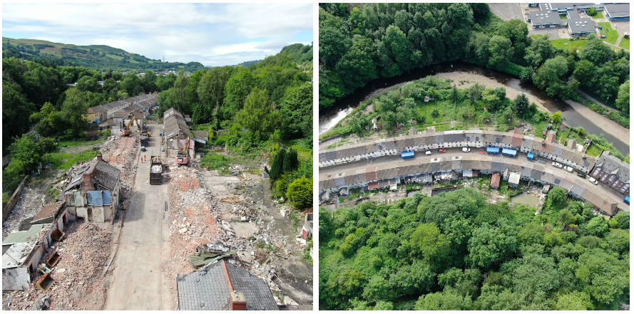 merthyr-streets-demolished-as-homes-by-river-deemed-too-unsafe-itv