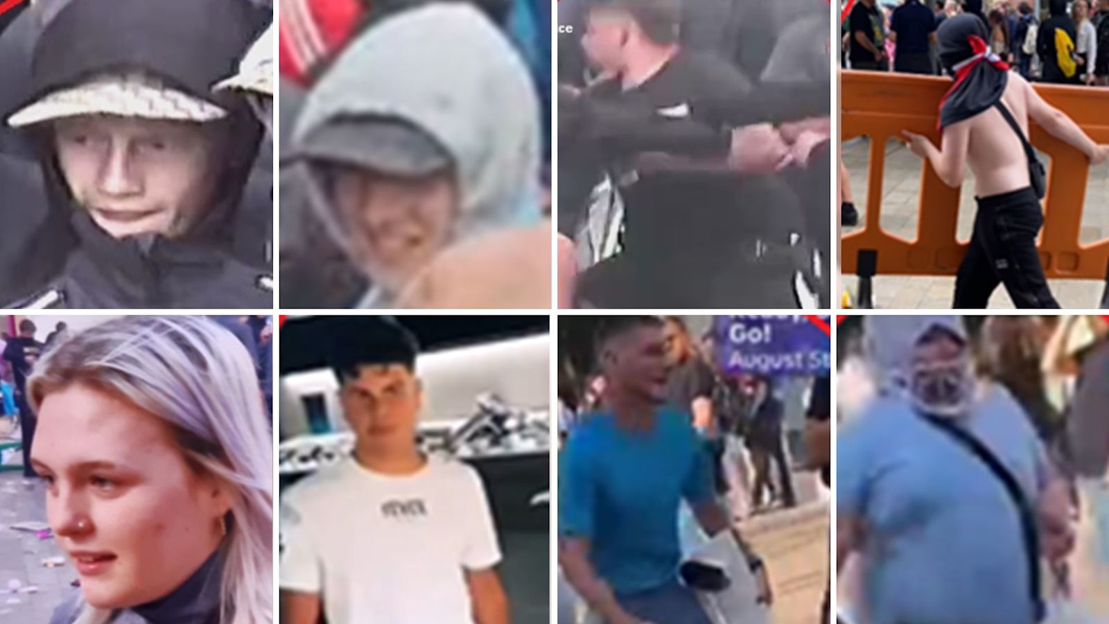 Hull Town Riot Humberside Police issue images of people wanted over Hull riot | ITV ...