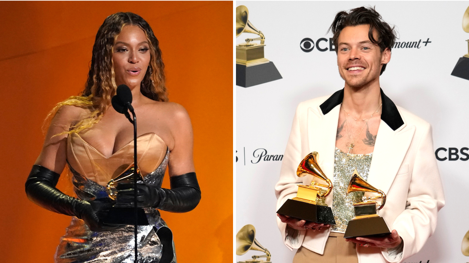 Grammys 2023: BeyoncÃ© becomes biggest Grammy winner in history as Harry  Styles scoops top award | ITV News