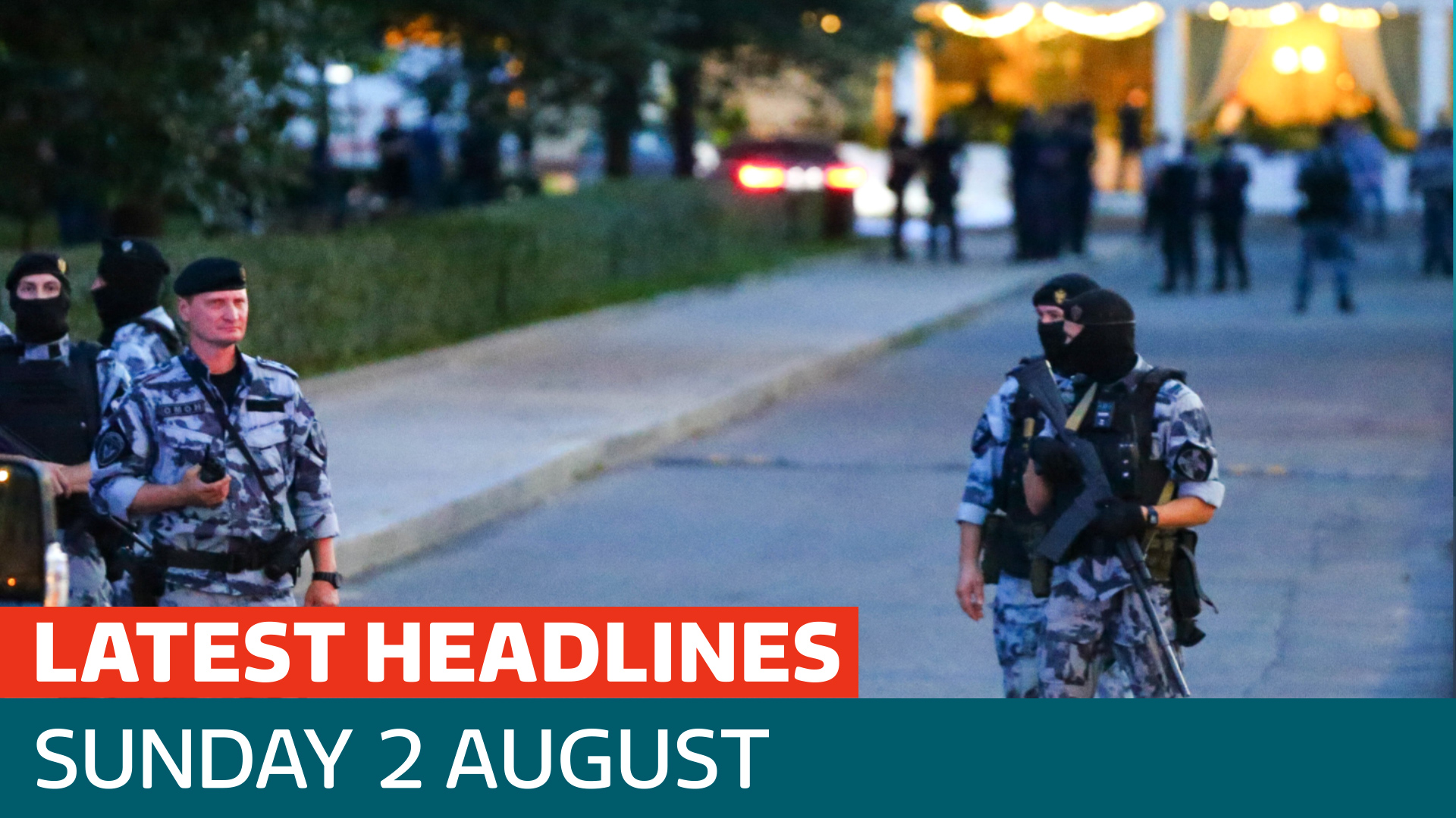 The latest headlines - as three die in Moscow restaurant explosion