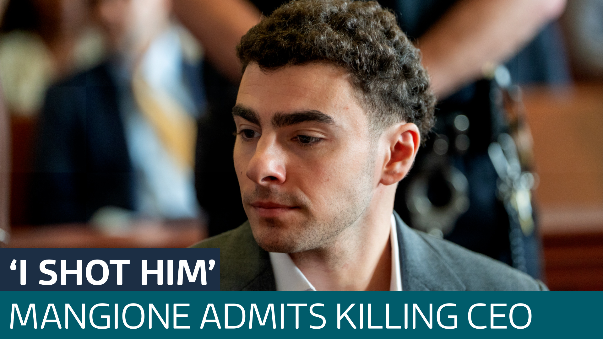 Luigi Mangione admits killing US healthcare boss and pleads guilty to stalking