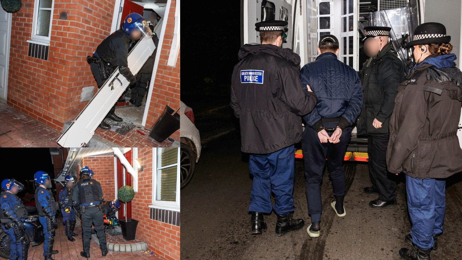 Arrests As 50 Police Officers Storm A Dozen Homes Over Violent Disorder ...