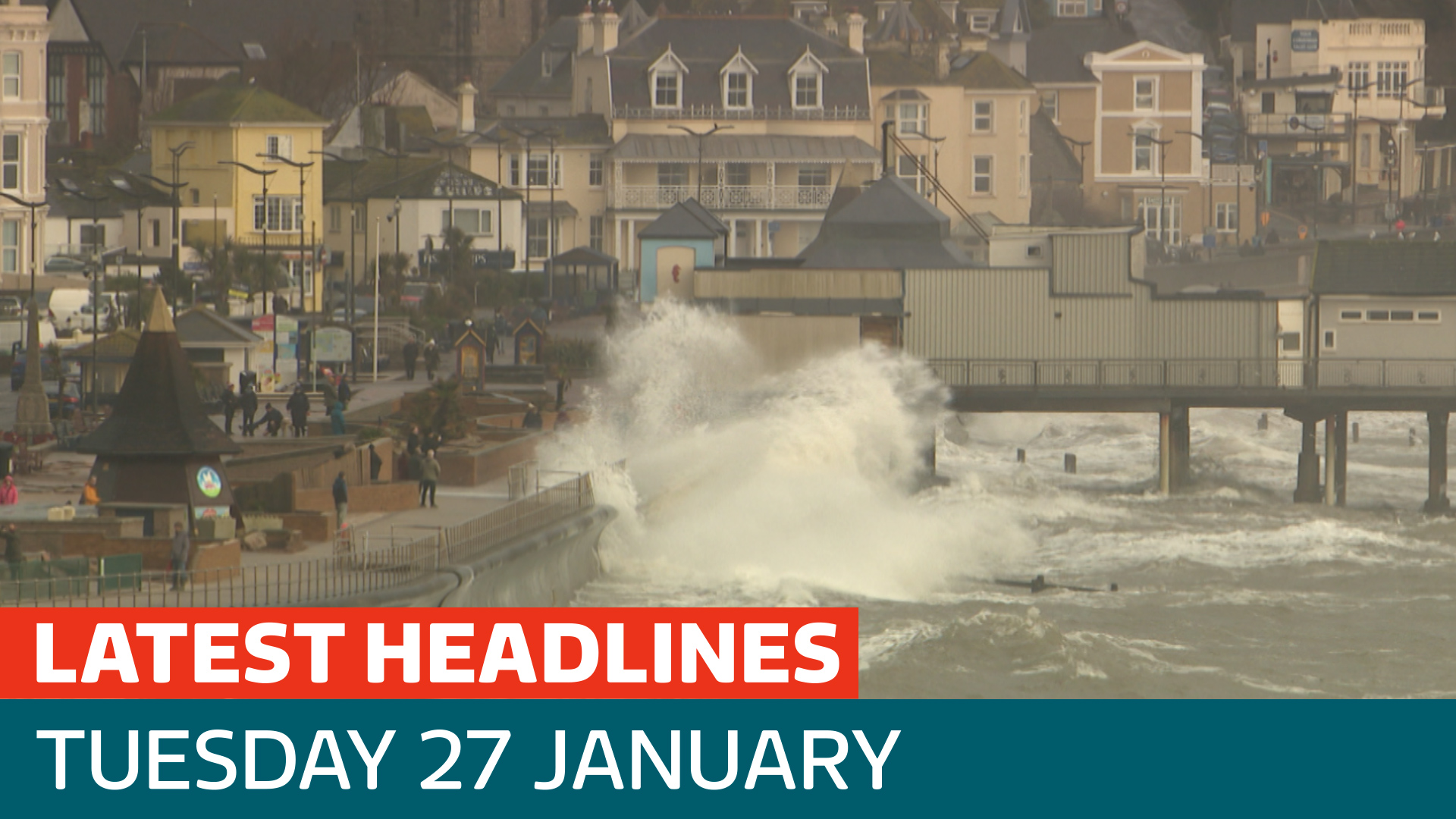 The latest headlines - as Storm Chandra hits the UK - Latest From ITV News