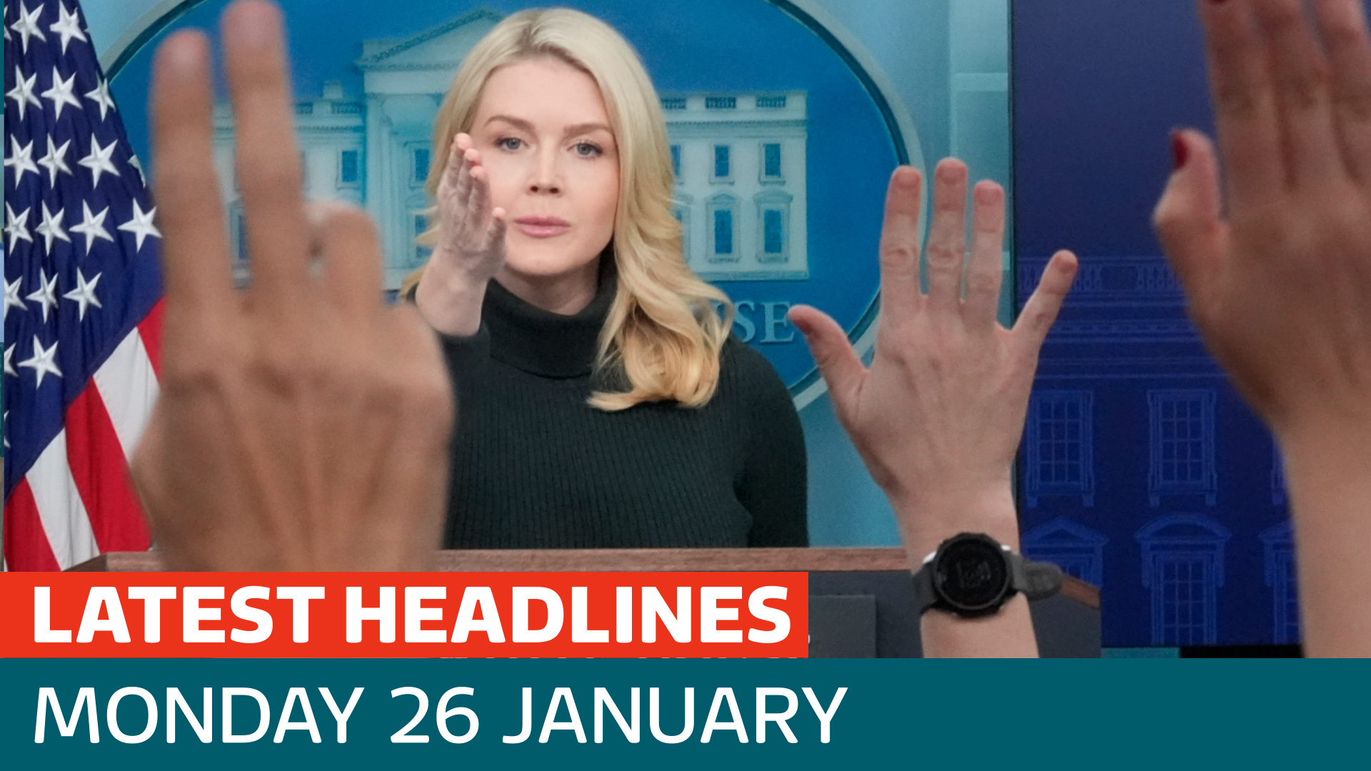 The latest headlines - as White House faces growing calls for probe into ICE shooting - Latest From ITV News