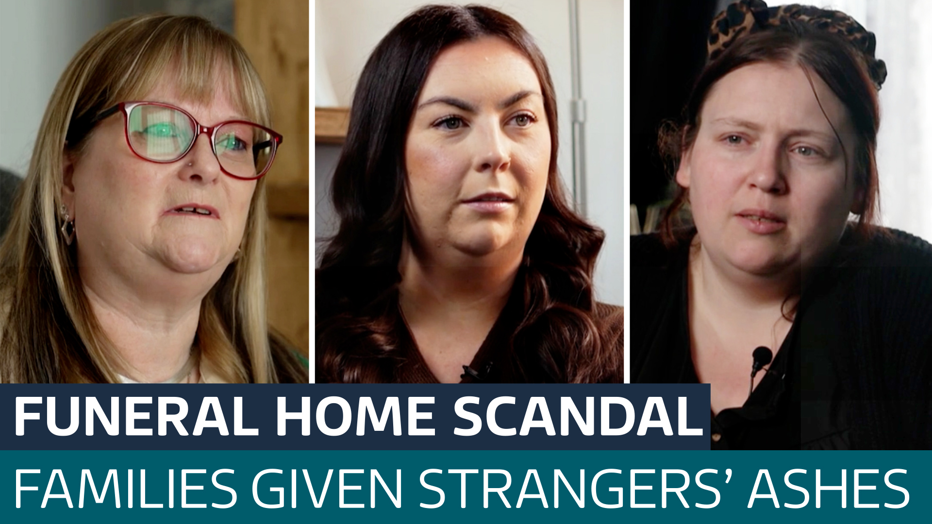 Families left 'distraught' by funeral home's actions after some given strangers' ashes - Latest From ITV News