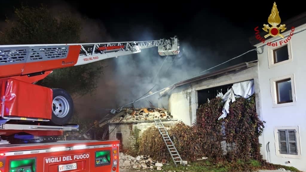 Explosion at Italian farmhouse kills three military police officers