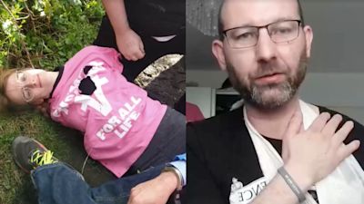 Amnimal Rising Grand National animal rights protesters claim policing at Aintree was ...