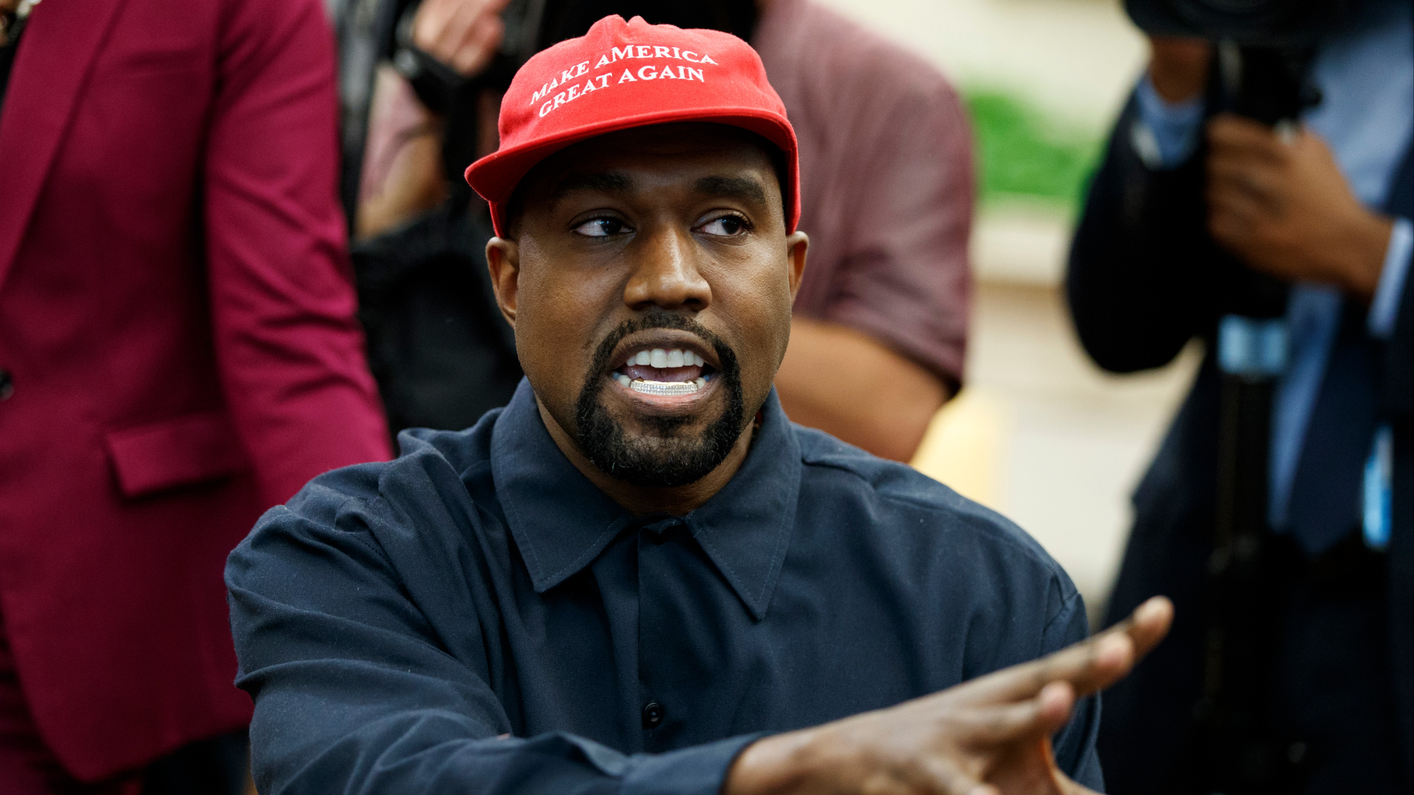 Kanye West declares himself the 'new 