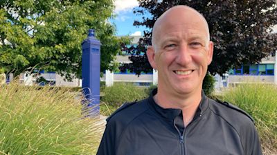Inspector Matt Snow of Cambridgeshire Police will join officers from forces across the country on the procession route of the Queen's funeral.
Credit: ITV News Anglia