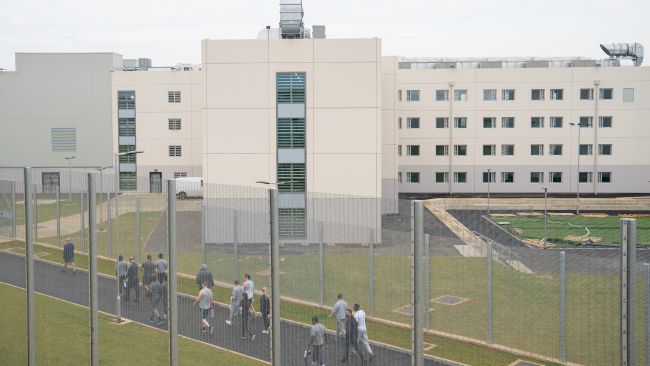 HMP Five Wells in Wellingborough, Northamptonshire. 
Credit: PA