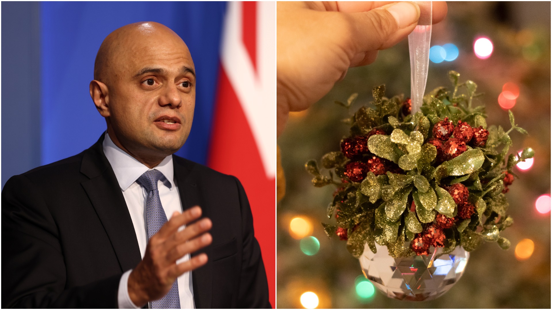 'Snog Who You Wish' Under The Mistletoe This Christmas, Sajid Javid ...