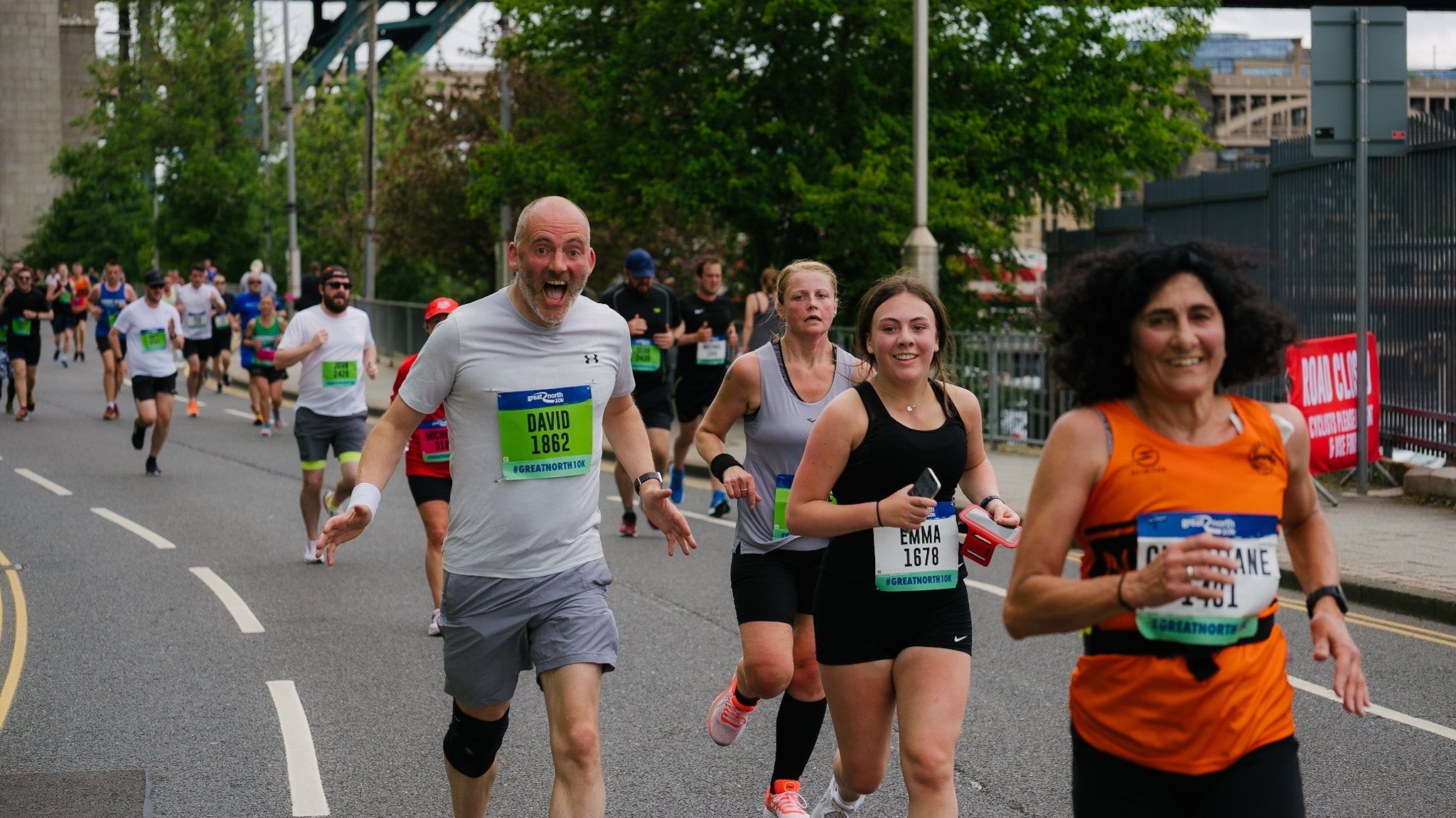 Great North 10k Route change road closures and travel information