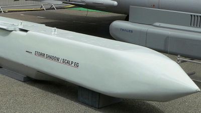 Storm Shadow CASOM (Conventionally Armed Stand Off Missile) This long-range air-launched and conventionally-armed missile equips RAF Tornado GR4 squadrons and saw operational service in 2003 with 617 Squadron during combat in Iraq, prior to entering full service in 2004. - MoD