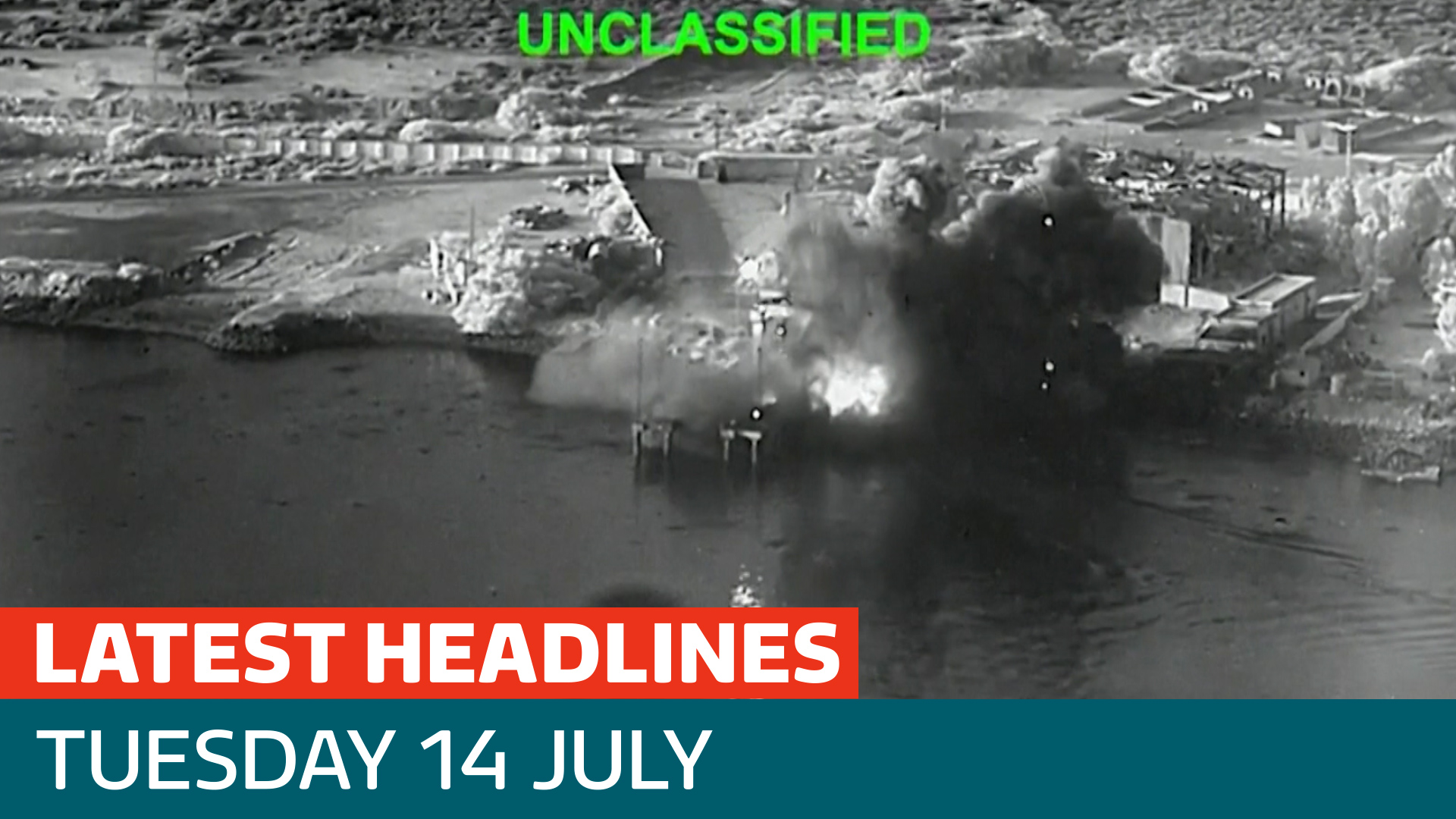 The latest headlines - as U.S. carries out third night of strikes against Iran