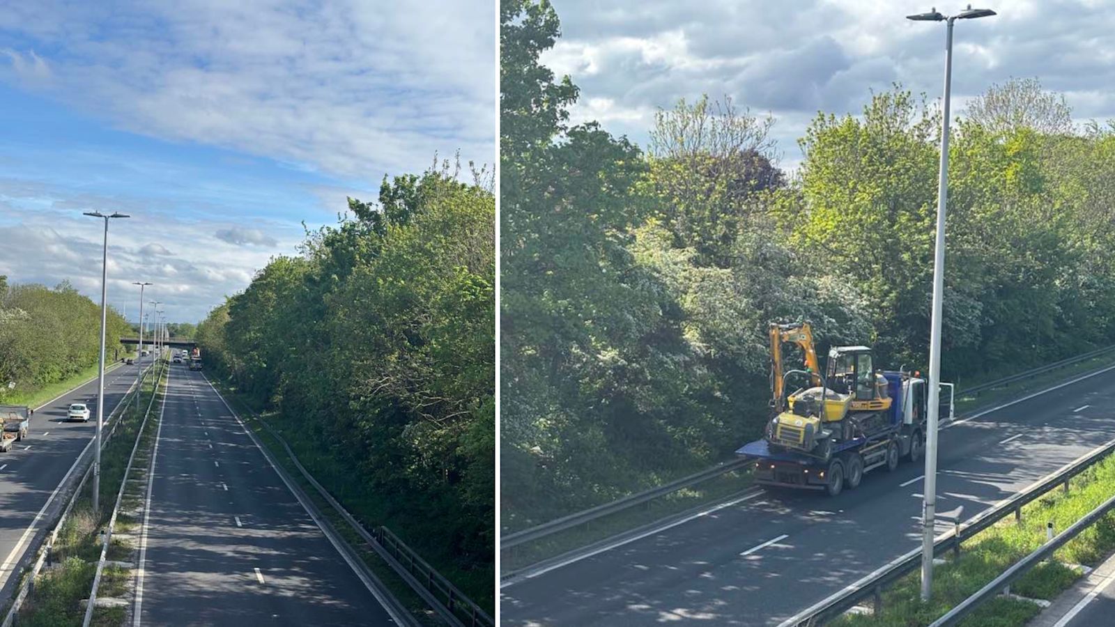 Hickleton Crash Travel disruption in East Yorkshire after a lorry carrying a digger ...