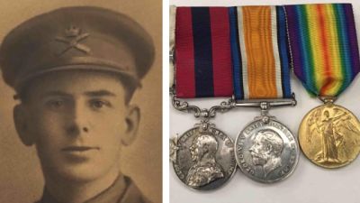 Herbert Alfred Disney and his gallantry medals