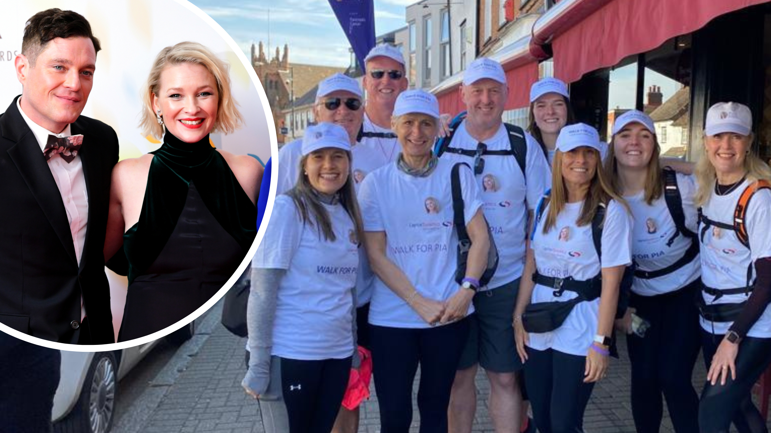 Gavin And Stacey Stars Support Family On 200 Mile Charity Walk From ...