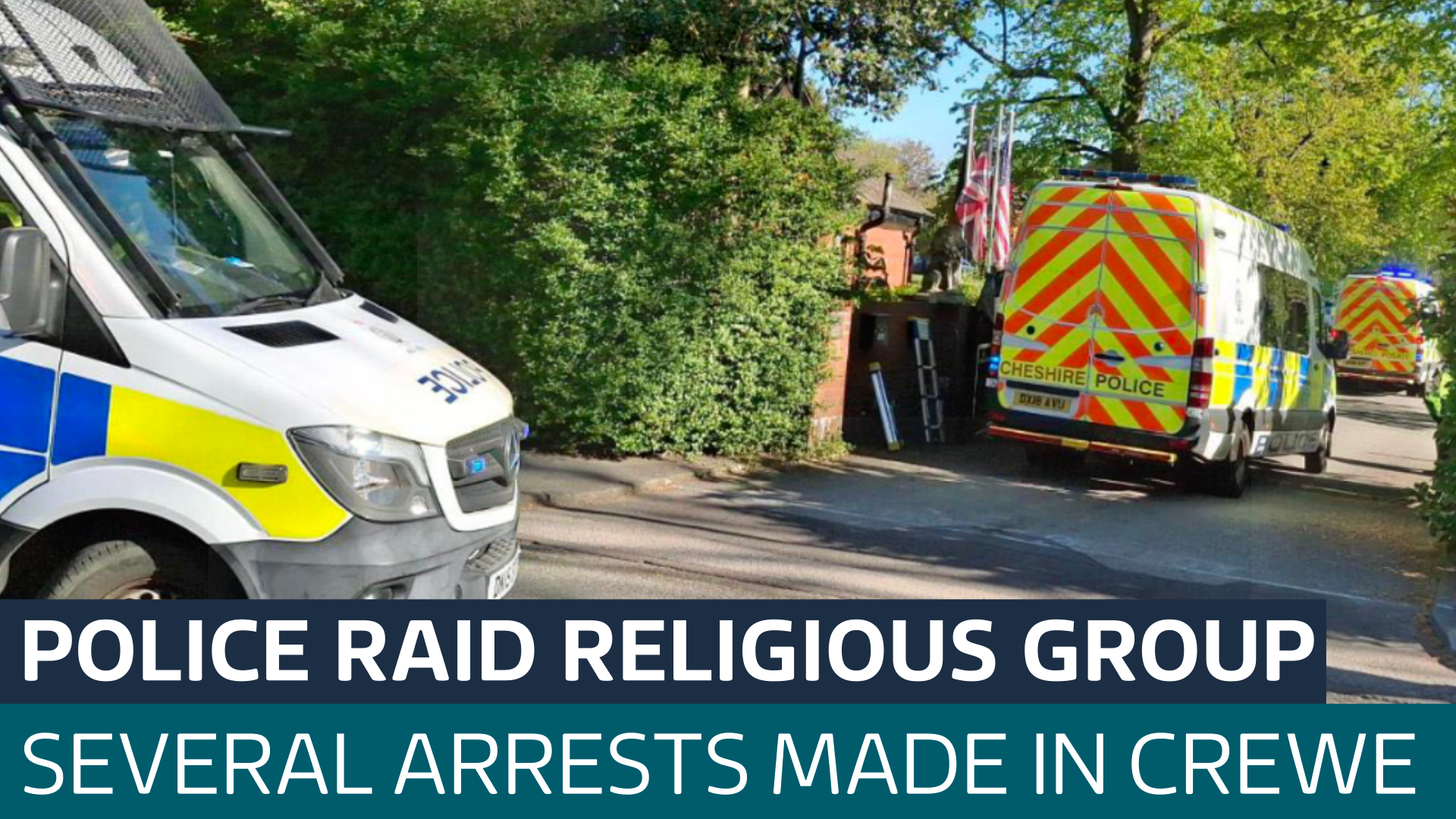 Arrests for sexual offences, modern slavery and forced marriage in huge raid on religious group - Latest From ITV News