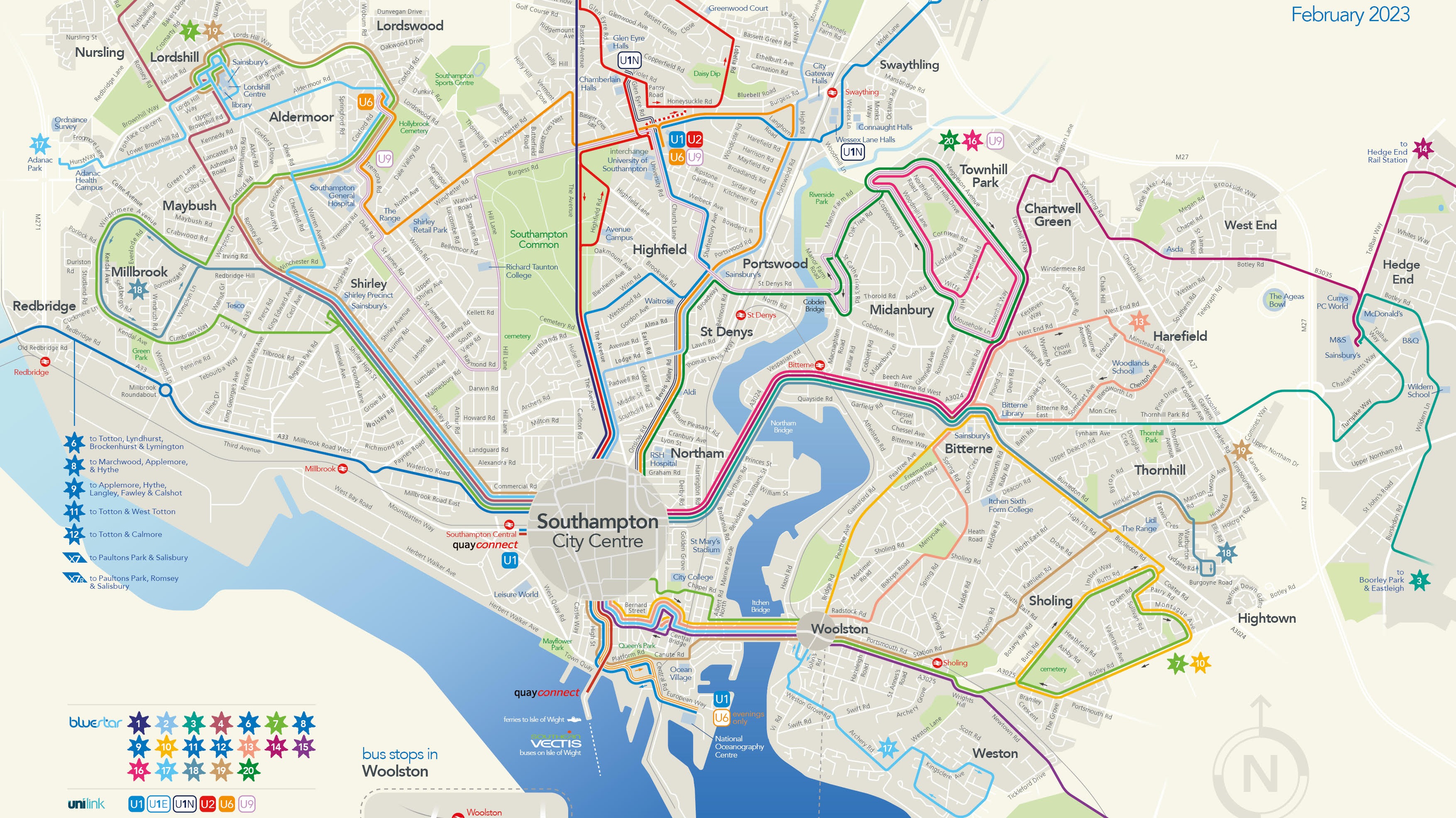 New Southampton bus routes announced following First Bus decision to axe  services