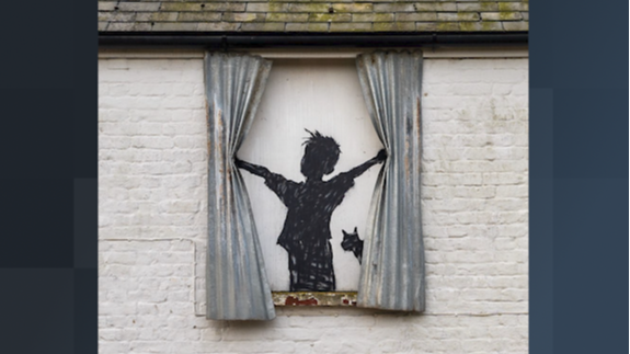 We had no idea it was a Banksy' - Artist's latest creation