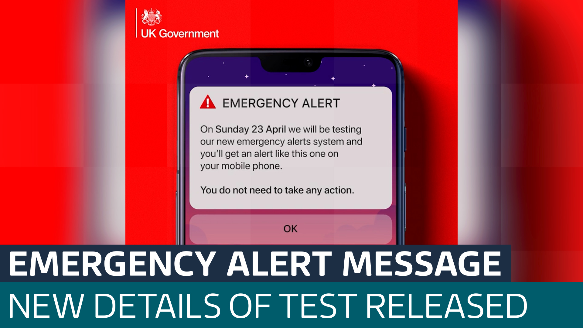 New Details Of Uk Wide Emergency Alert Released Ahead Of Uk Test